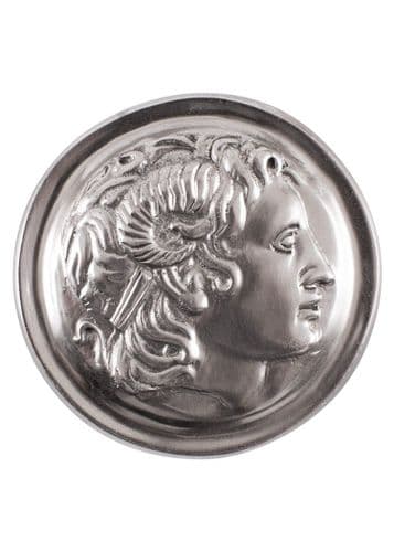 Roman Phalera, Alexander the Great, Tinned Brass