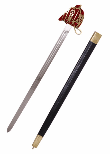 Scottish Broadsword, Brass Basket, Claymore