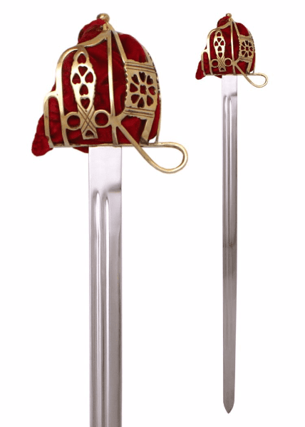 Scottish Broadsword, Brass Basket, Claymore