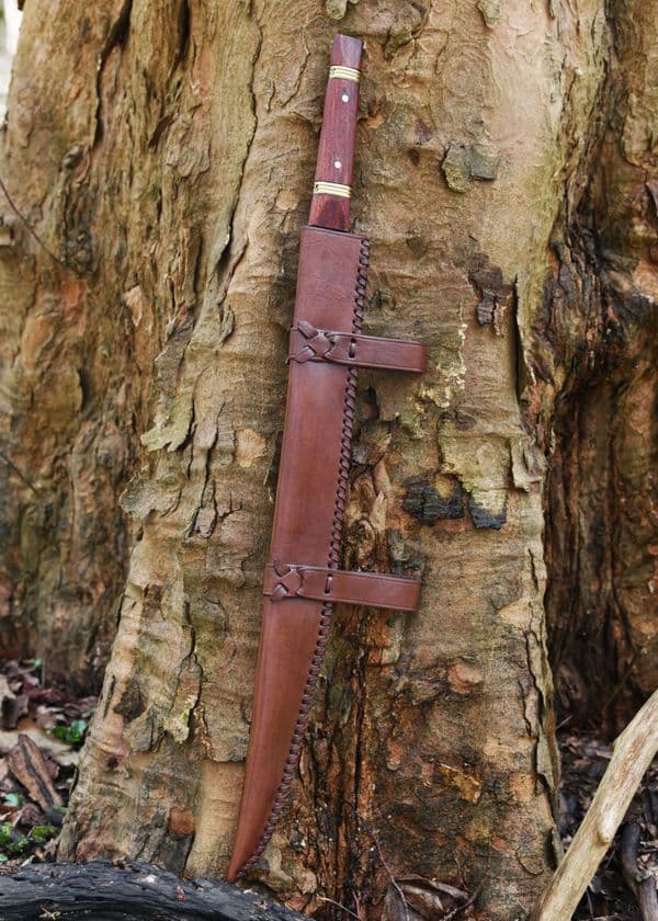 Seax of Beagnoth with Leather Sheath