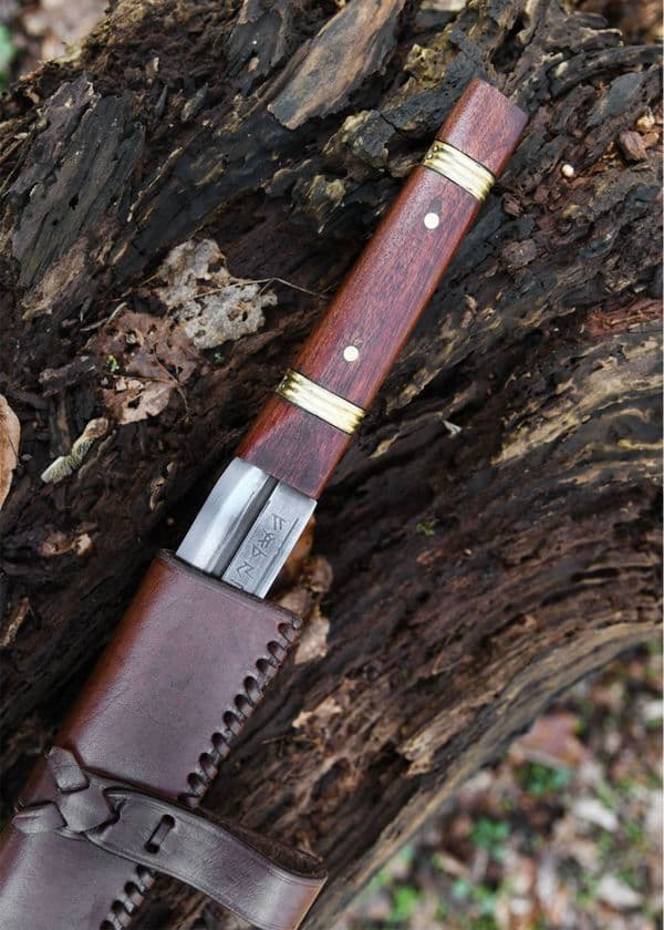 Seax of Beagnoth with Leather Sheath