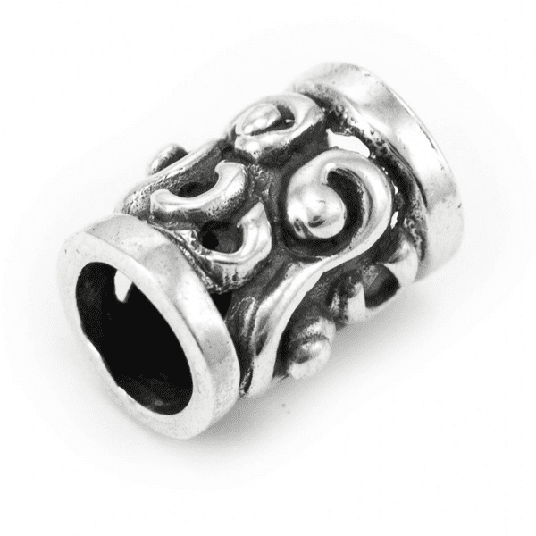 Silver Beard/Hair Bead