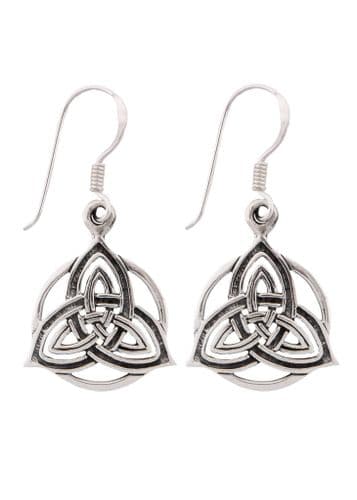 Silver Earrings- Celtic Triqueta