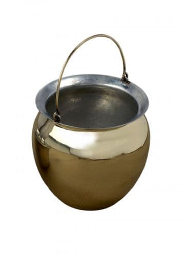 Situla Roman Pot, Tinned Brass