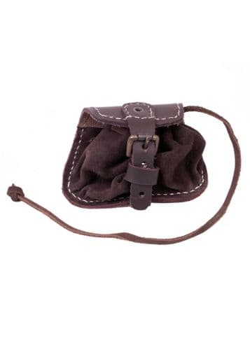 Small Black or Brown Belt Pouch