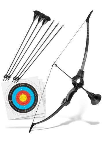 Sports bow set with target guide for children aged 6 and up