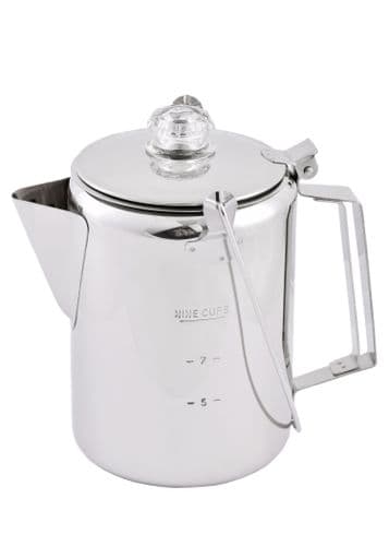 Stainless Steel Coffee Pot with Percolator