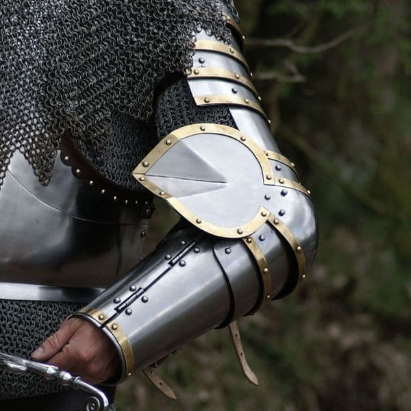 Steel Arm Armour- Late Medieval