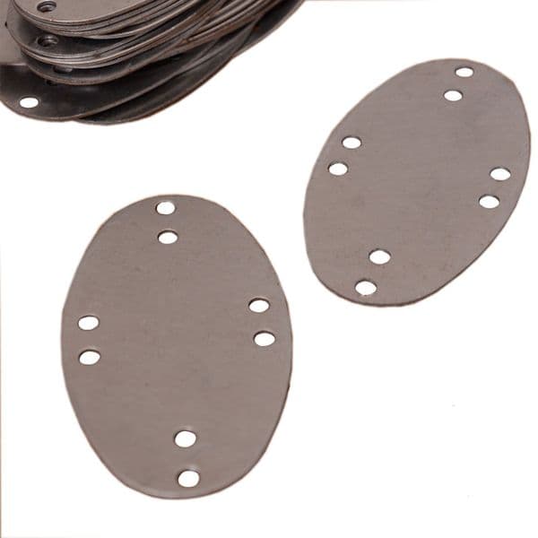 Steel Scales for Lamellar Armour, Visby Style, 25 Pieces