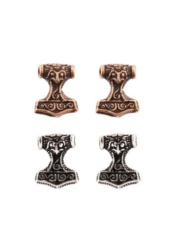 Stud Earrings- Mjolnir