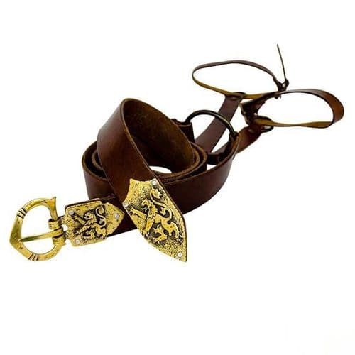Sword Belt-Order of The Lion Antique Brass