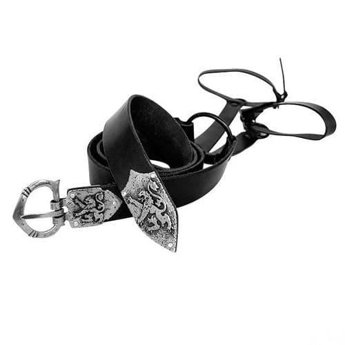 Sword Belt-Order of The Lion Antique Silver
