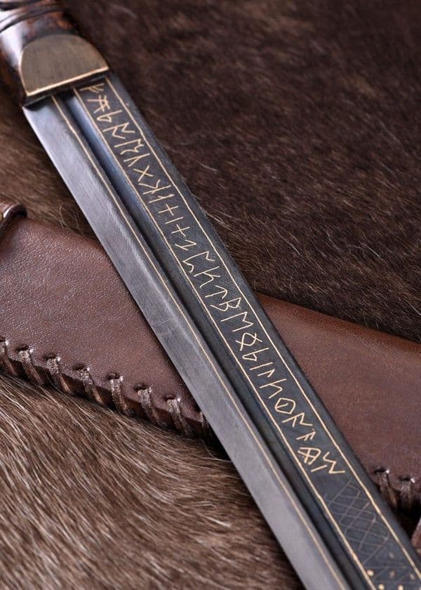 The Seax Of Beagnoth-Gold and Silver Inlaid- Limited Edition