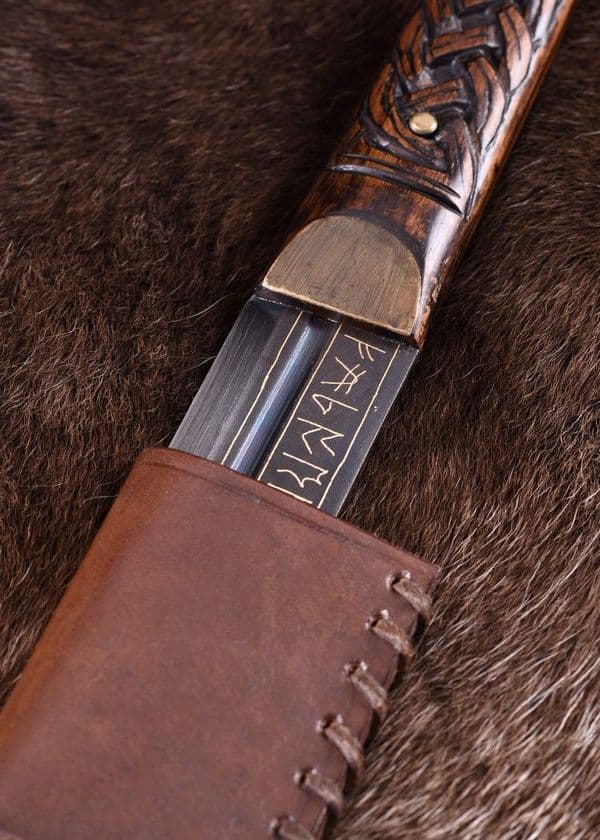 The Seax Of Beagnoth-Gold and Silver Inlaid- Limited Edition