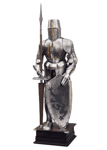Tournament Armour With Pole and Shield By Marto