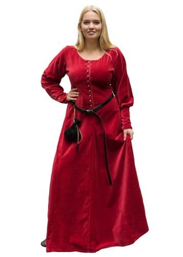 Velvet Cotehardie "Isabell"- Medieval Dress