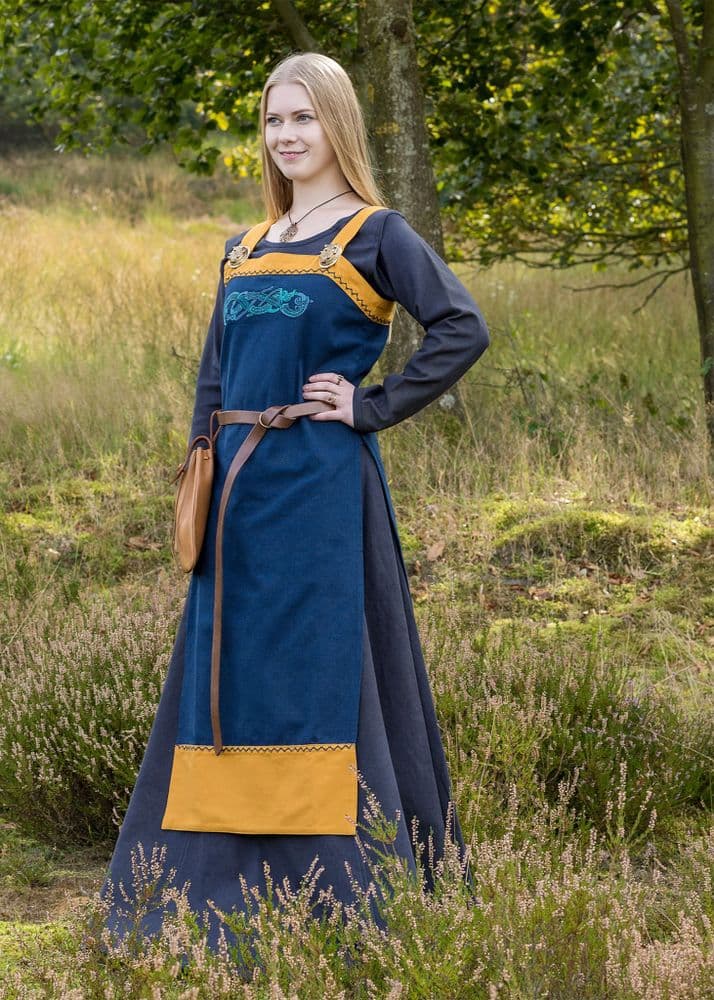 Viking Apron Dress With Embroidery viking-apron-dress-with-embroidery