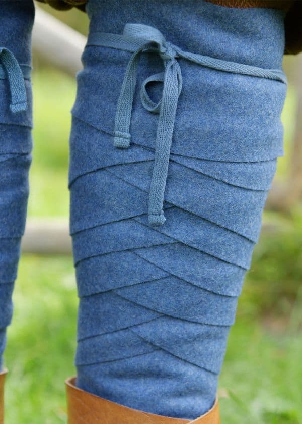 Viking-Leg Wraps- Blue