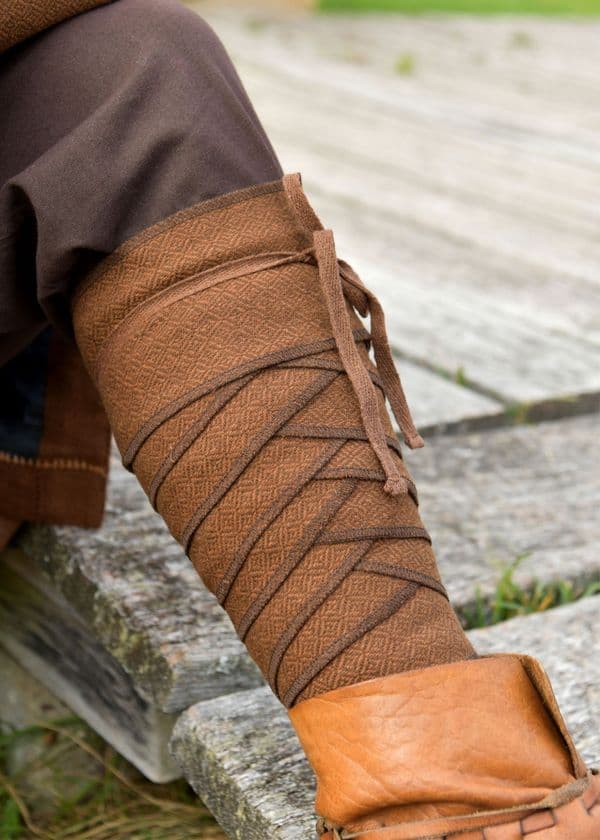 Viking-Leg Wraps- Brown