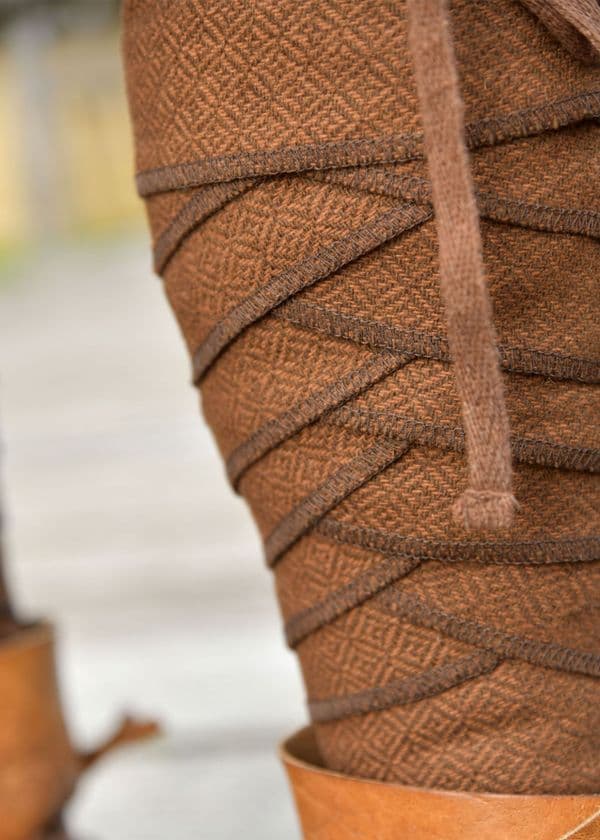 Viking-Leg Wraps- Brown