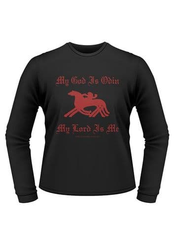 Viking Long Sleeve T-Shirt "My God Is Odin"
