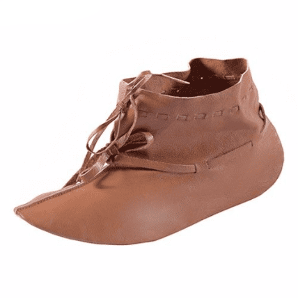 Viking Shoes Hedeby Style ,Turn Sewn, Brown