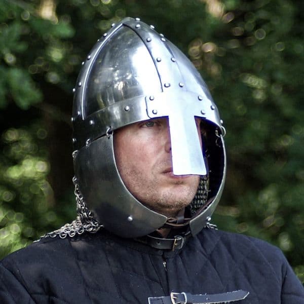 Viking Spangenhelm, Cheek Guards and Aventail, 2mm Steel