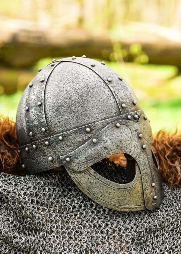 Viking Spectacle Helm -Antiqued Finish-1.6mm Steel