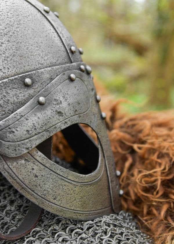 Viking Spectacle Helm -Antiqued Finish-1.6mm Steel