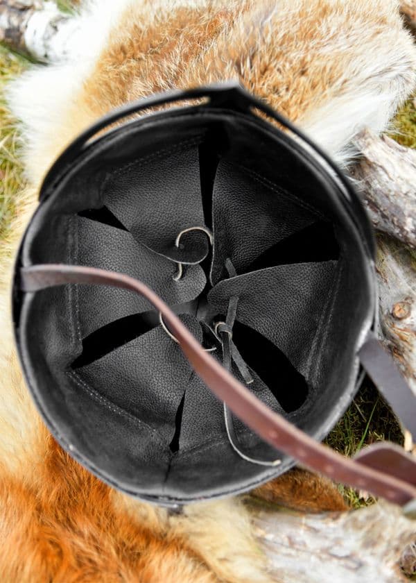 Viking Spectacle Helm with Leather Liner