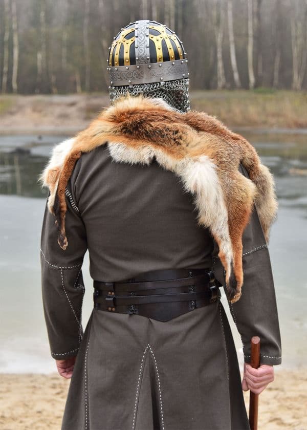 Viking Spectacle Helmet, with Aventail