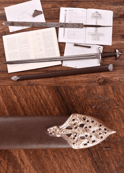 Viking Sword  10th Century, With Scabbard Blunt SK-B