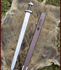 Viking Sword Torshov SK-B, 9th-10th Century, Wooden Scabbard
