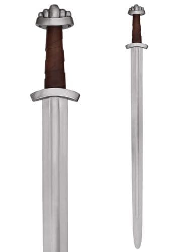 Viking Sword With Scabbard, 10th Century, Five Lobed Pommel, SK-B