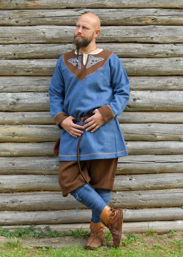 Viking Trousers , Diamond Twill, Wool, Brown