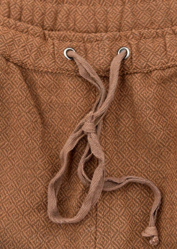 Viking Trousers , Diamond Twill, Wool, Brown