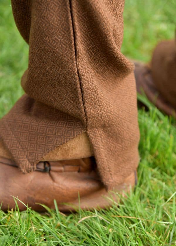 Viking Trousers , Diamond Twill, Wool, Brown