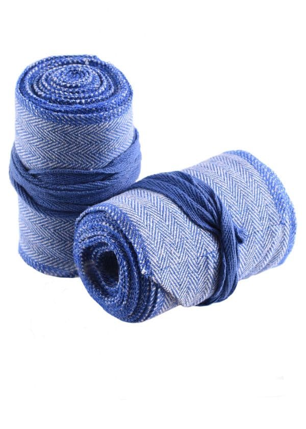 Viking Winningas - Leg Wraps- Pair Herringbone Pattern