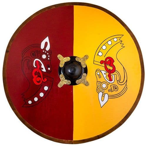 Viking Wooden Shield- Painted