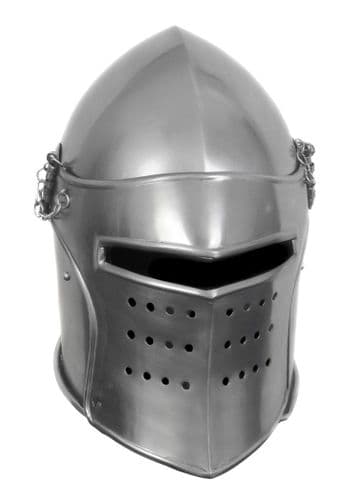 Visored Bascinet 1.6mm Steel