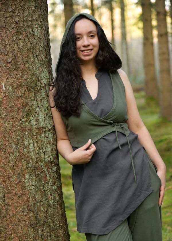 Womens Tunic - Washed green (6)