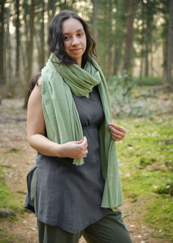 Womens Tunic - Washed green (6)