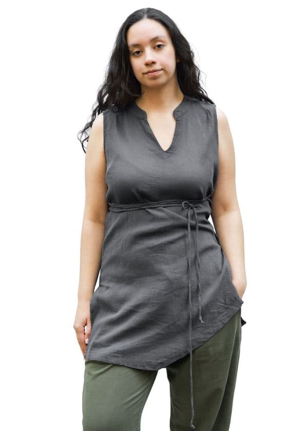 Womens Tunic - Washed green (6)