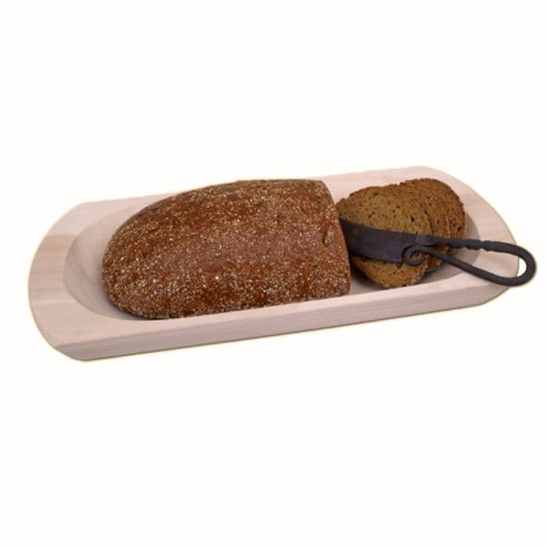Wooden Dish made from Unvarnished Poplar Wood, Available in 3 Sizes
