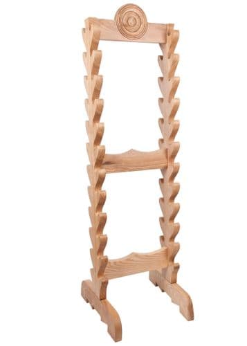 Wooden Stand For Swords,