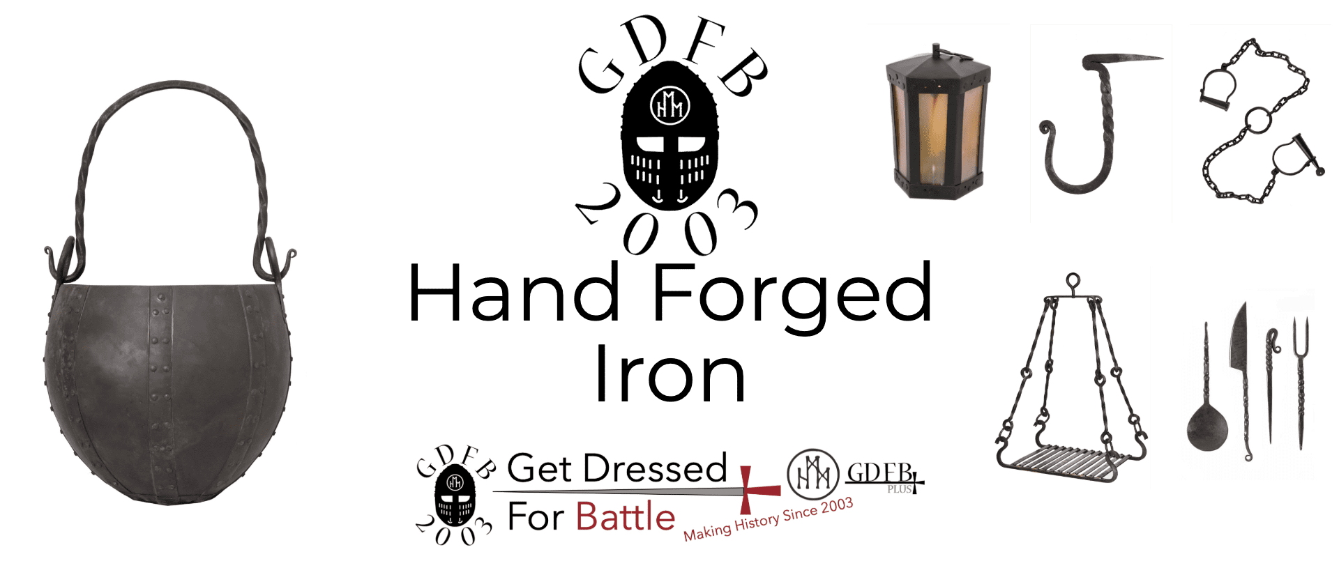 GDFB hand forged iron