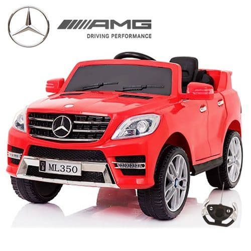 Childs Red Licensed AMG ML350 Compact Mercedes 12v Ride On Jeep