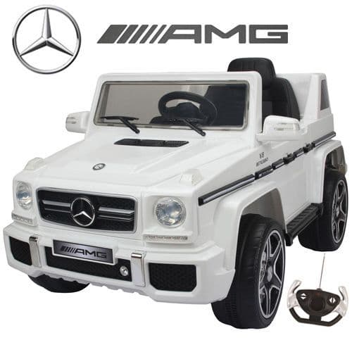 Childs Sporty Mercedes 12v G63 Jeep Ride On SUV With Remote