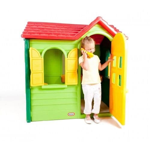 Kids Forest Green Kitchen style Roleplay Garden Playhouse