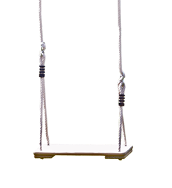 Kids Wooden Tree Swing With Hemp Rope